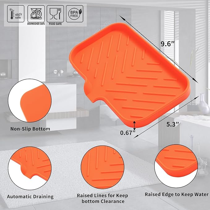 Silicone Bathroom Soap Dishes - Image 2