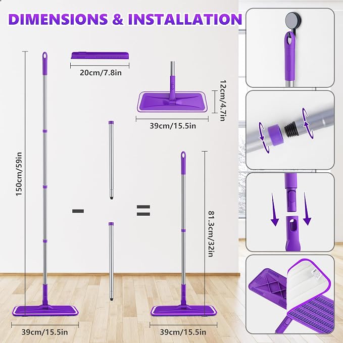 Microfiber Mops for Floor Cleaning - Image 5