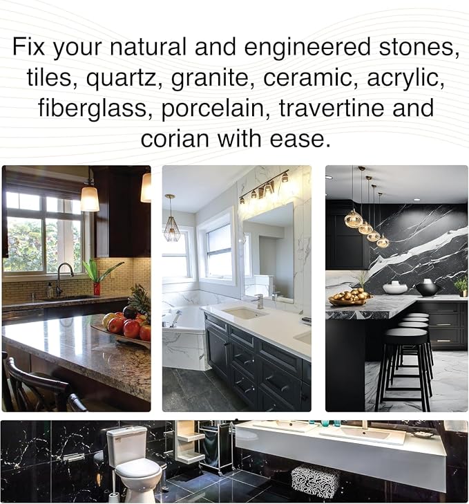 Marble, Granite & Quartz Countertop Repair Kit - Image 6