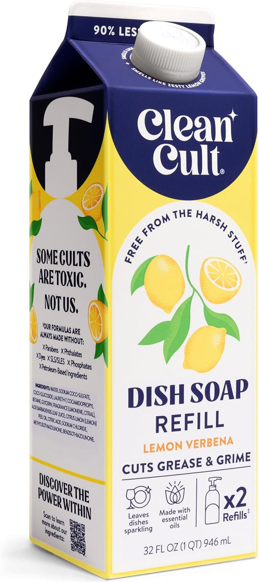 Cleancult Dish Soap Liquid Refill by Cleancult