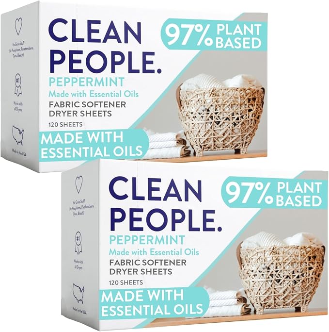 The Clean People Fabric Softener Sheets by CleanPeople