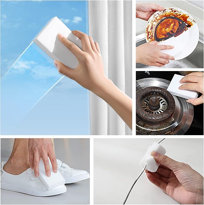 10Pack Melamine Sponges for Multi-Purpose Cleaning - Image 8