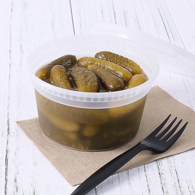 Karat Clear PP Injection Molded Round Deli Containers - Image 2
