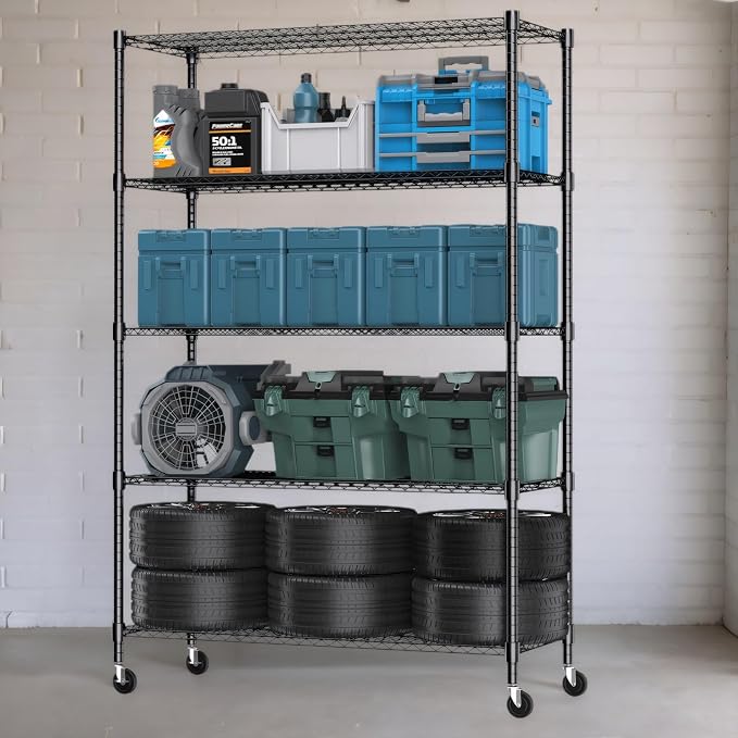 Himimi Storage Shelves 60"W Wire Shelving - Image 4