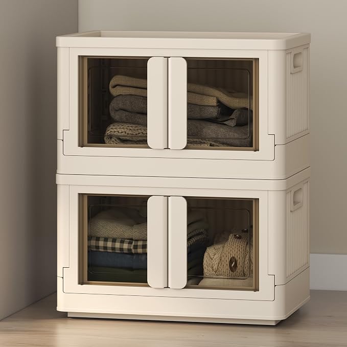 FLEXIMOUNTS 75 QT Stackable Storage Bins by FLEXIMOUNTS