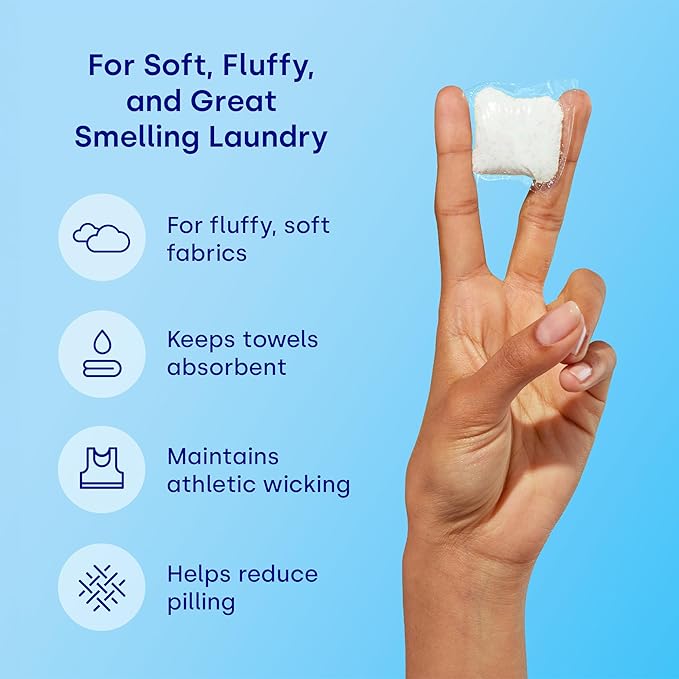Dropps Laundry Fabric Softener Pods, Unscented - Image 3