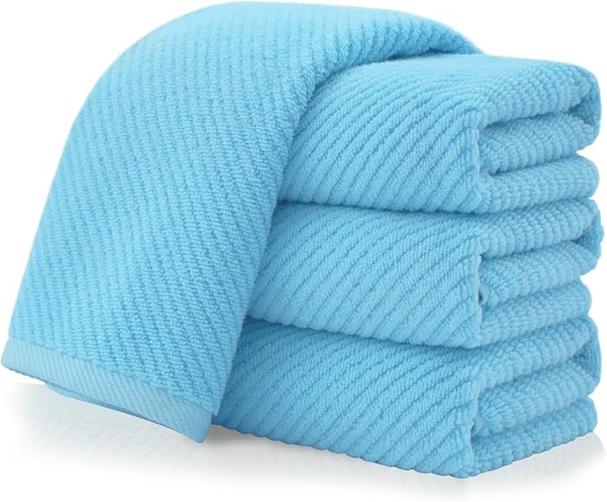 VOOVA & MOVAS Hand Towels for Bathroom Set of 4，Large 18"x 28" by VOOVAMOVAS