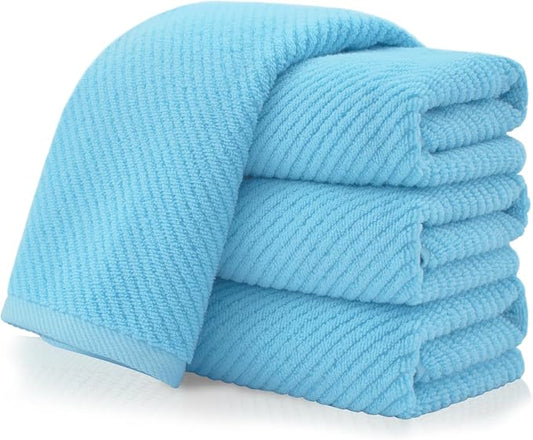 VOOVA & MOVAS Hand Towels for Bathroom Set of 4，Large 18"x 28" by VOOVAMOVAS