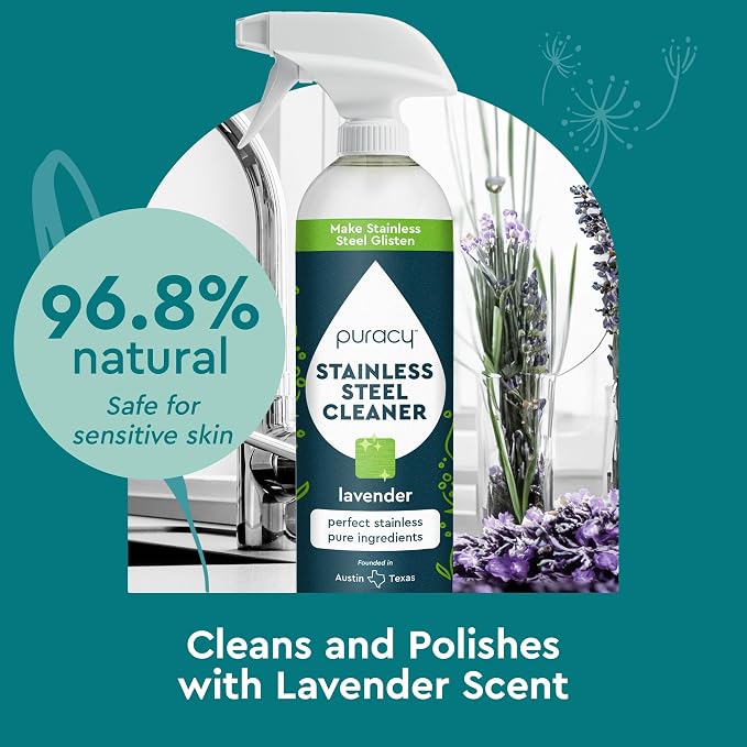 Puracy Stainless Steel Cleaner, Natural Stainless Steel Sink Cleaner, Stainless - Image 4