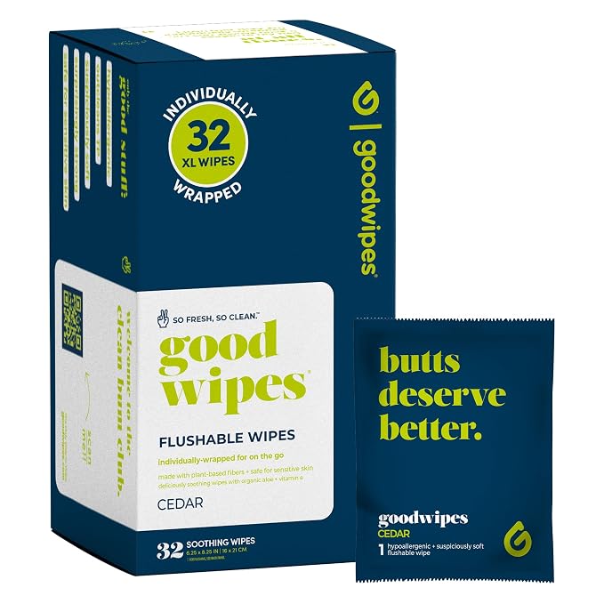 goodwipes Flushable Wipes by goodwipes