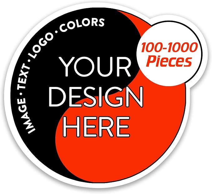 5-1000 Custom Vinyl Stickers by DayStarCustomDesigns