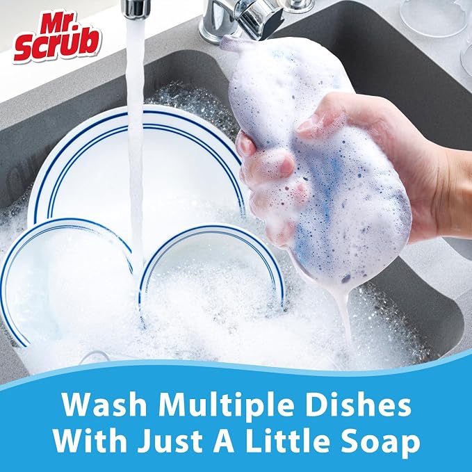 All-Purpose Sponges Kitchen, Non Scratch Dish Sponge - Image 6