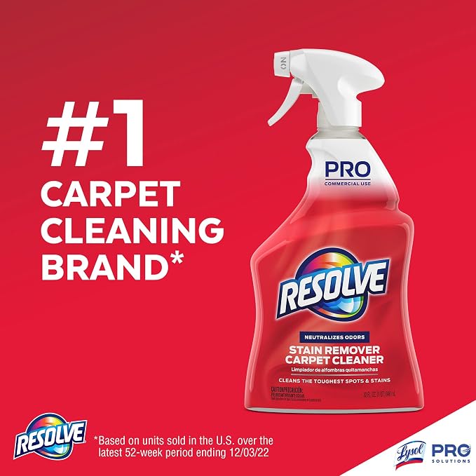 Resolve Professional Strength Spot and Stain Carpet Cleaner, Carpet Cleaner - Image 5