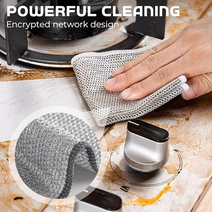 Multipurpose Wire Dishwashing Rags - Image 2