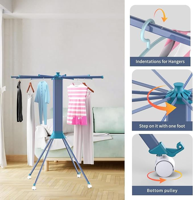 Clothes Drying Rack ​Foldable & ​Collapsible Drying Racks - Image 5