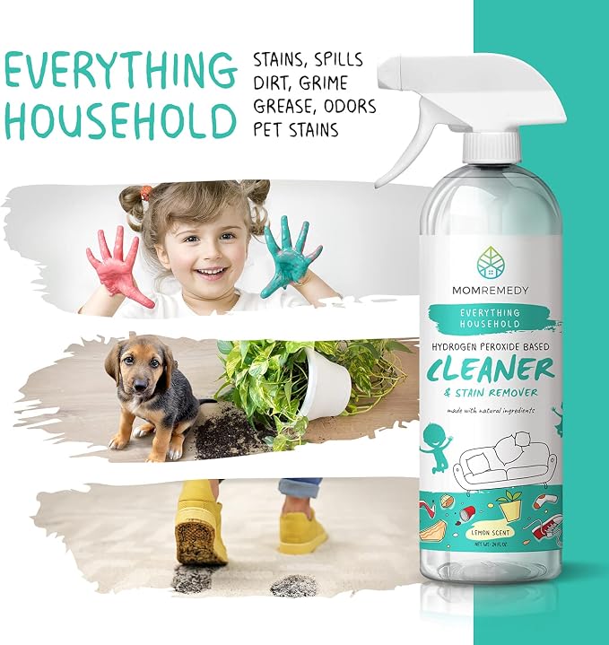 MOMREMEDY Hydrogen Peroxide All Purpose Cleaning Spray | Multipurpose Home - Image 7