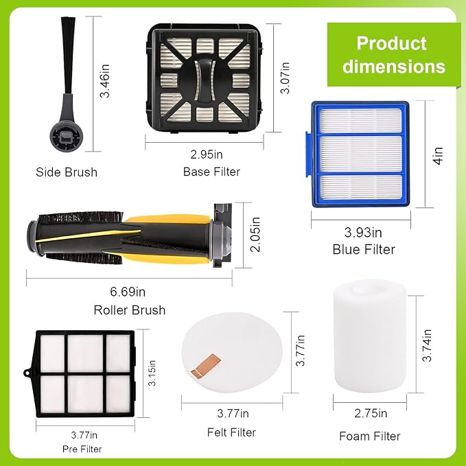 Replacement Parts Kit for Shark AV911S RV912S RV913S AV1002AE IQ R101AE - Image 7