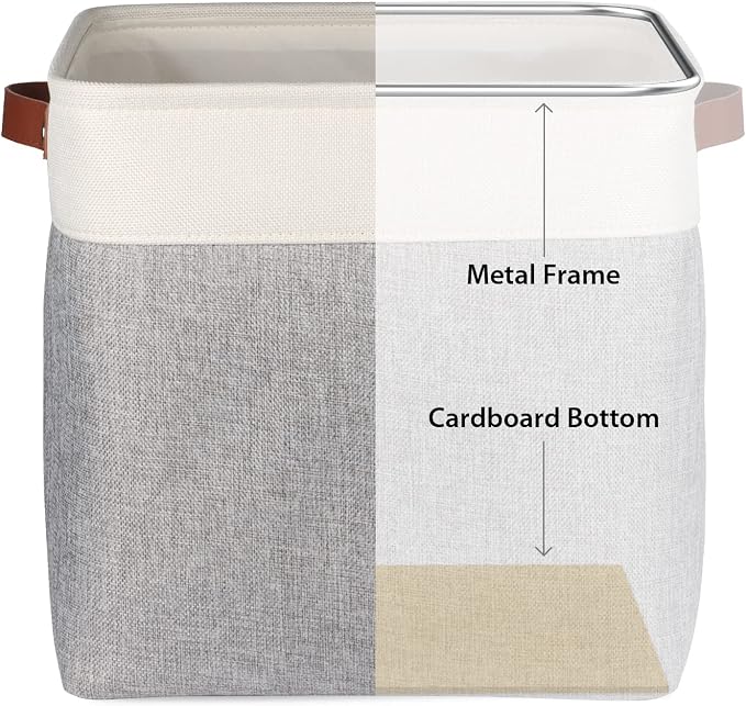 Univivi Storage Bins with Hard Bottom - Image 3