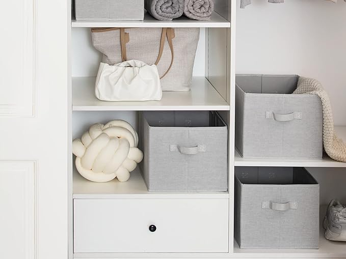 StorageWorks Storage Baskets for Shelves, Foldable Fabric Closet Storage Bins - Image 7