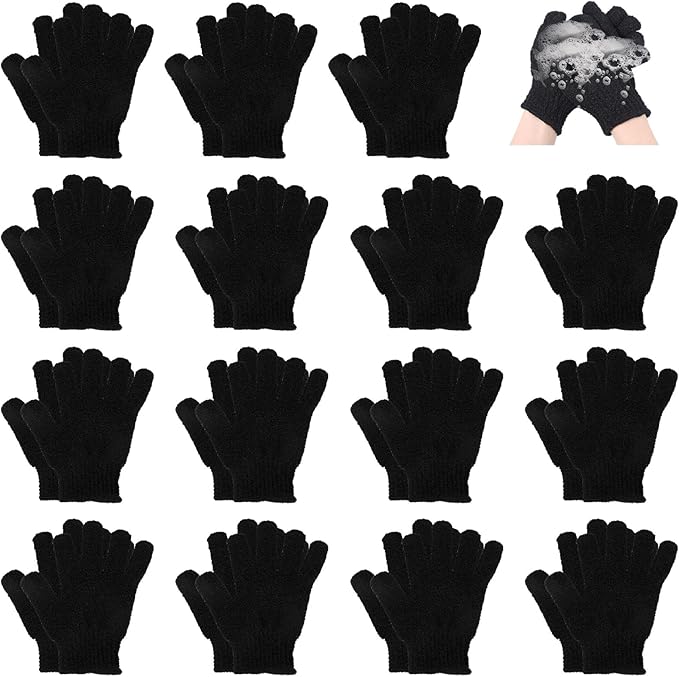 60Pcs Exfoliating Gloves Bulk, Exfoliating Body Scrubber Glove Exfoliator by Unknown