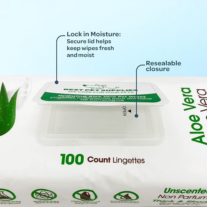 Best Pet Supplies Pet Grooming Wipes - Image 4