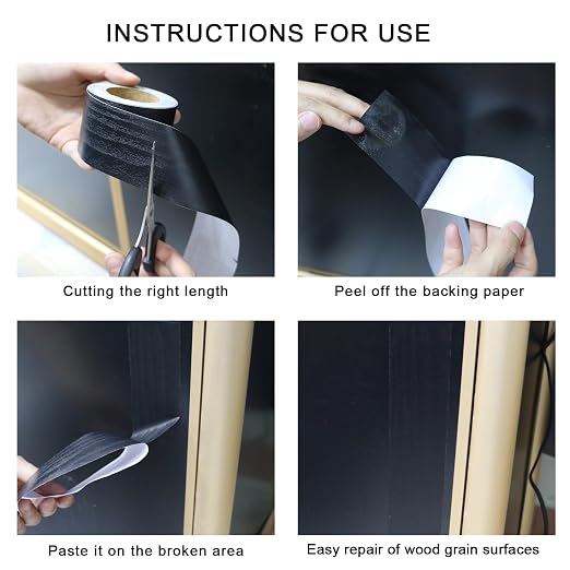 BOMEI PACK Wood Grain Repair Tape, Self Adhesive Repair Patch - Image 6