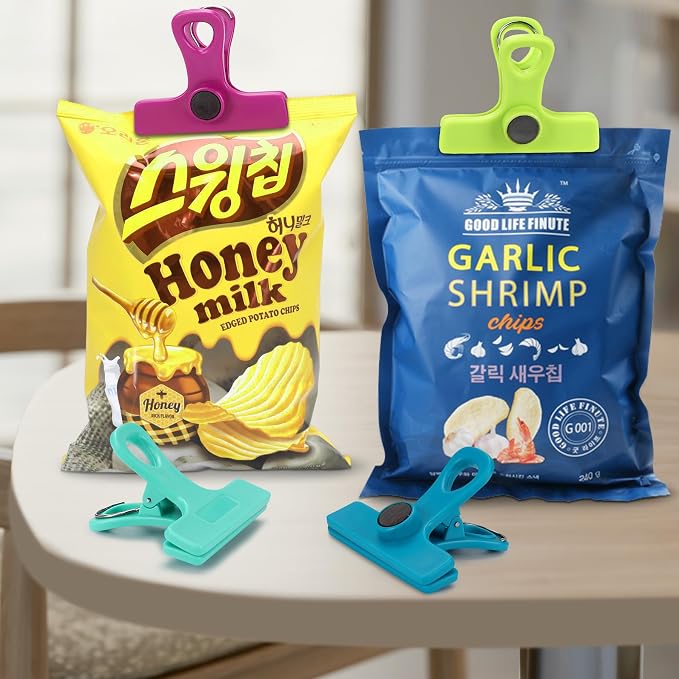 TACGEA Chip Clips, Magnetic Bag Clips - Image 3