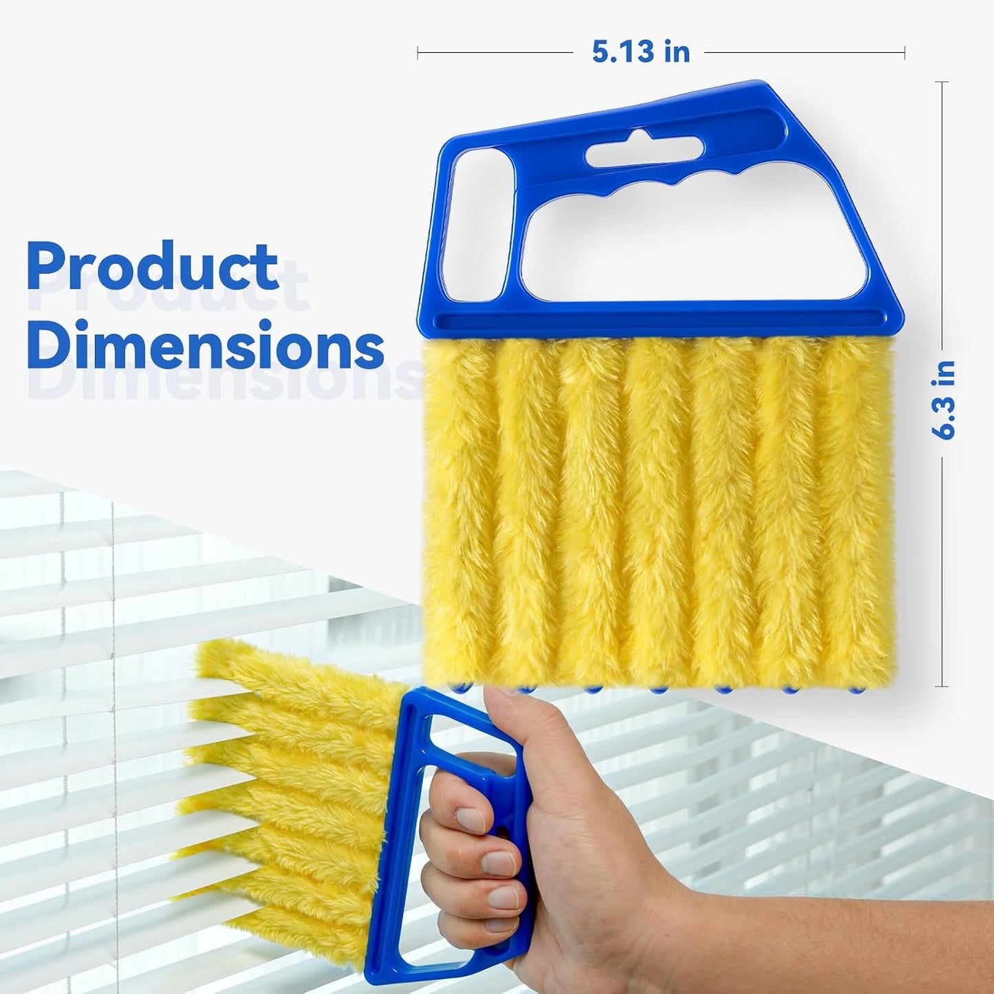 Retractable Gap Dust Cleaner Under Appliance Cleaning Tool,Window Blind Cleaner Duster Tool,4pcs Cleaning Tools Set for Under Appliances Furniture Fridge,Venetian Blinds, Air Conditioner Vents
