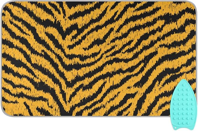 Classical Tiger Skin Print Ironing Mat by Tatenale