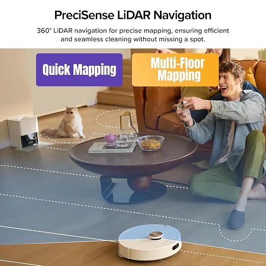 roborock Q7 M5+ Robot Vacuum and Mop, Upgraded from Q5 Max+, 7 Weeks - Image 6