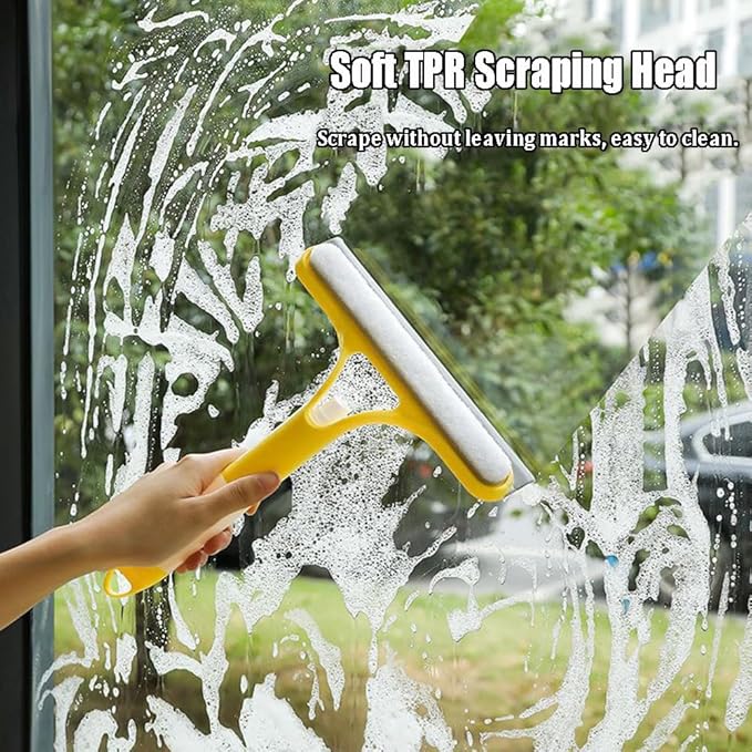 3 in 1 Window Cleaning Scraper, 3 in 1 Window Cleaner Squeegee, Scraper - Image 5