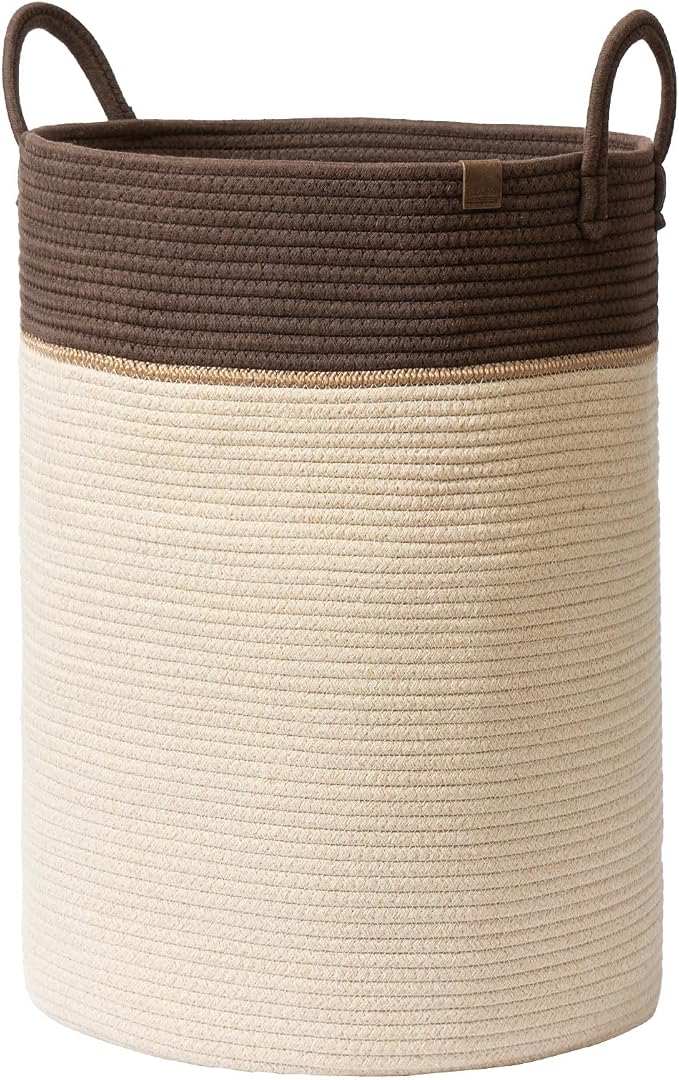LA JOLIE MUSE Woven Basket Rope Storage Baskets by LaJol%C3%ADeMuse