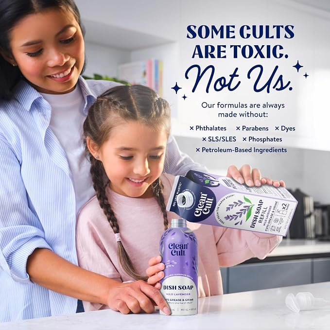 Cleancult Dish Soap Liquid Refill - Image 5