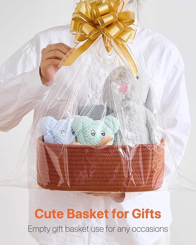 Small Woven Basket, Storage Basket - Image 7