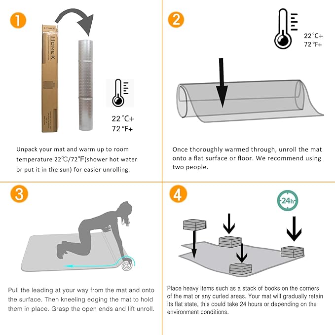 Large Chair Mat for Carpet, Easy Glide Plastic Carpet Floor Protector Mat for - Image 7