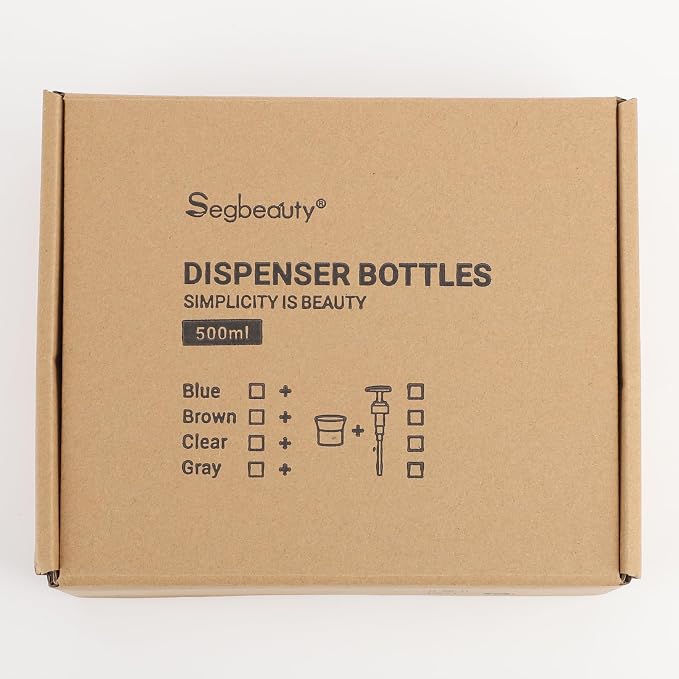 Segbeauty 3pcs Refillable Shower Bottles, 500ml Each - Image 7