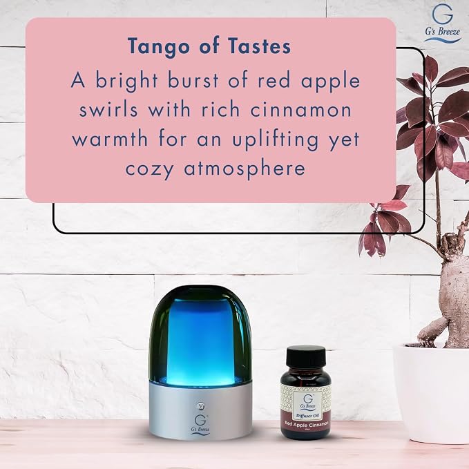 G's Breeze Red Apple Cinnamon Diffuser Oil Refill - Image 6