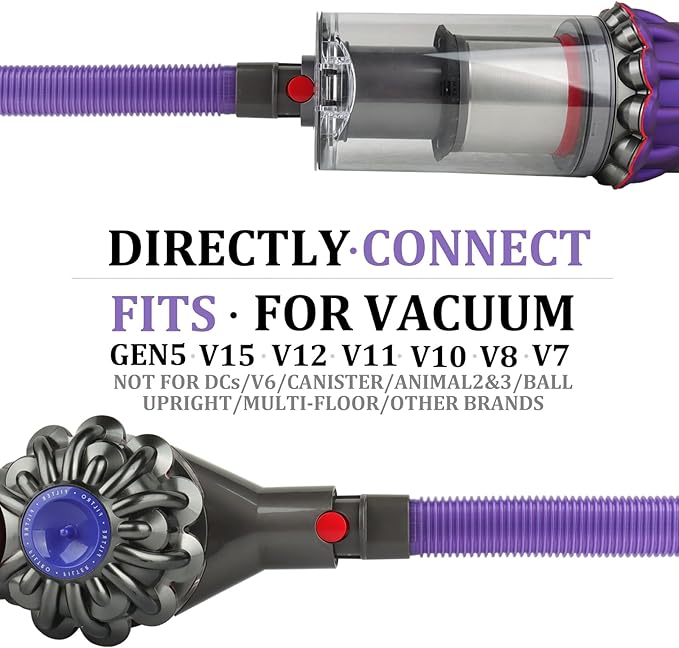 Dryer Vent Lint Vacuum Attachments Hose - Image 3