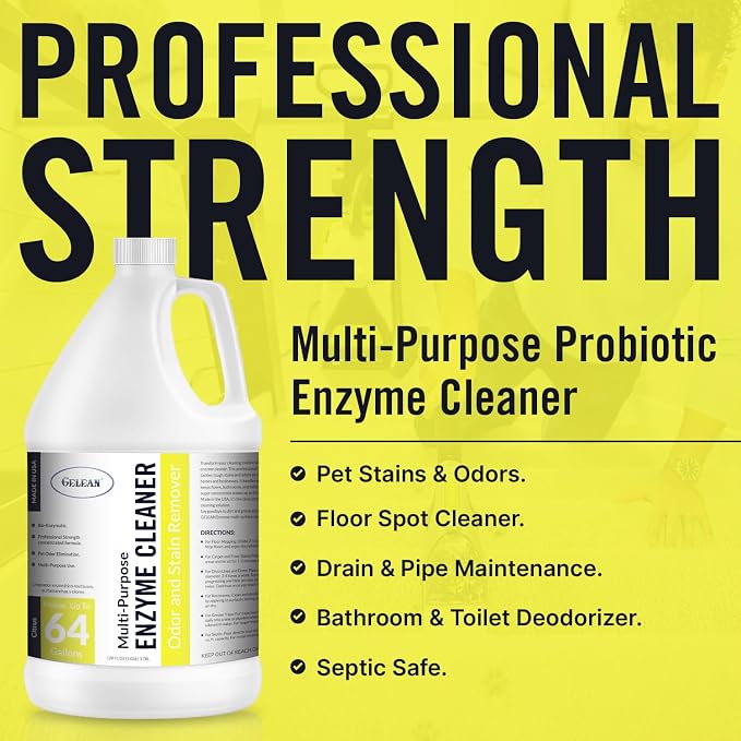 Multi-Purpose Probiotic Enzyme Cleaner, Made in USA - Image 2