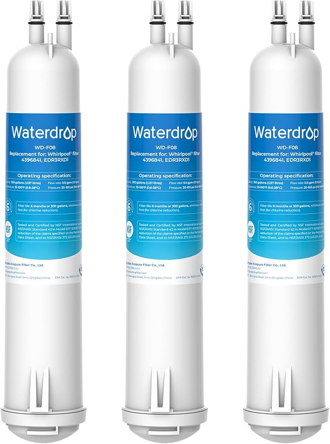Waterdrop EDR3RXD1 Replacement for Everydrop® Filter 3, Kenmore® 46-9083 by Waterdrop