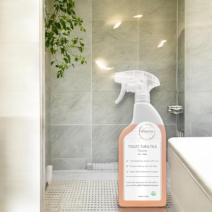 naturally it's clean Bathroom Cleaner | Toilet, Shower & Sink | Plant-Based - Image 3