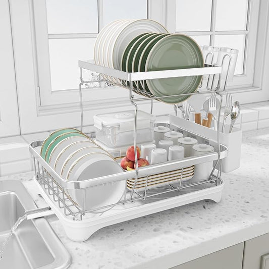 Dish Drying Rack by HOMEBOSILY