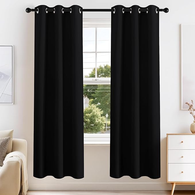 PONY DANCE Bedroom Blackout Curtains by PONYDANCE