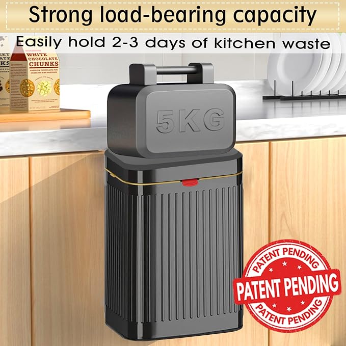 GloDeals Kitchen Hanging Trash Can - Image 4