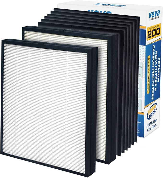 VEVA Premium 2 HEPA Replacement Filter Pack by VEVA