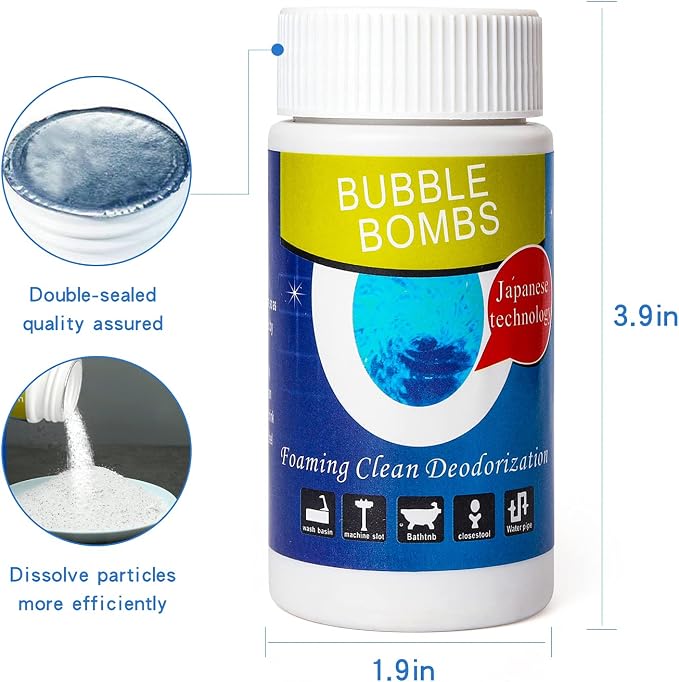 4pcs Bubble Bombs Drain Cleaner, Quick Dredge Pipeline, Powerful Sink Drain - Image 5