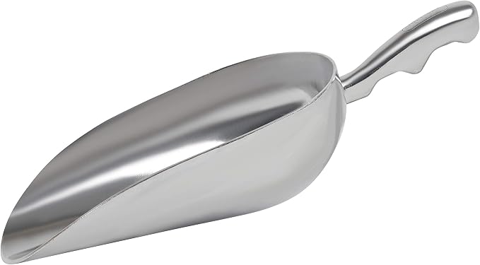 Cast Aluminum Utility Scoop - 24 oz. - Round Bottom by Nechtik