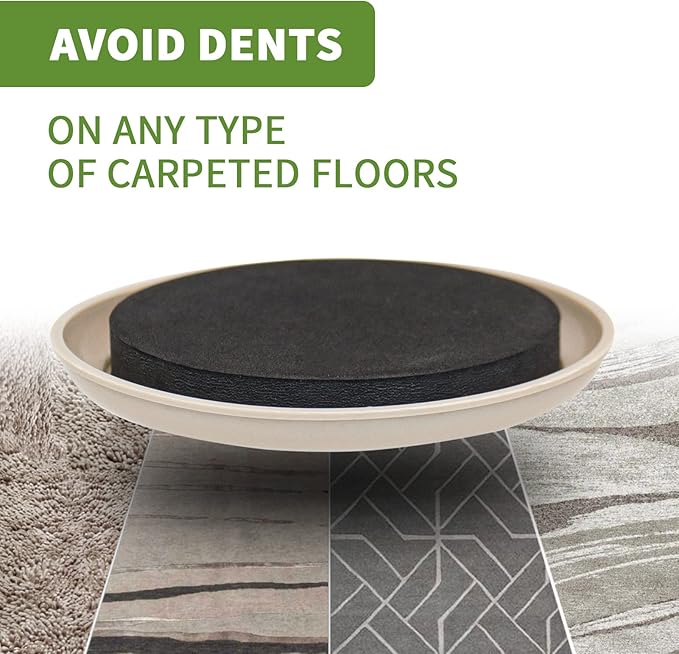 Furniture Sliders for Carpet 8 PCS - Image 7