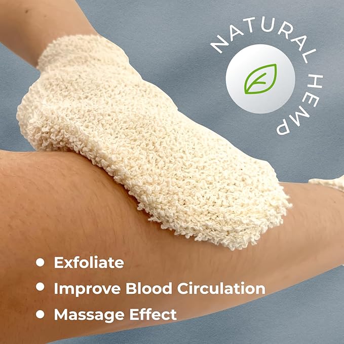 GUARD&MARINE Natural Shower Mitts - Image 3
