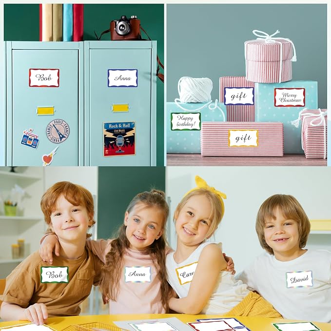 STARLIBOO Colored Labels Stickers, 3X5 Inch Removable Large Label Stickers - Image 6
